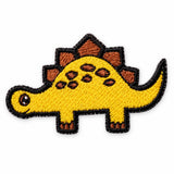 Parche Mediano Camiseta Stegosaurus Amarillo
