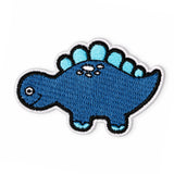 Parche Mediano Camiseta Stegosaurus Azul