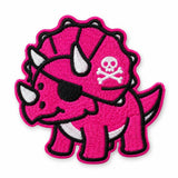 Parche Mediano Camiseta Triceratops Pirata