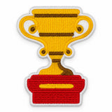 Parche Mediano Camiseta Trofeo Dorado
