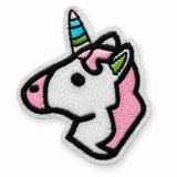Parche Mediano Camiseta Unicornio Blanco