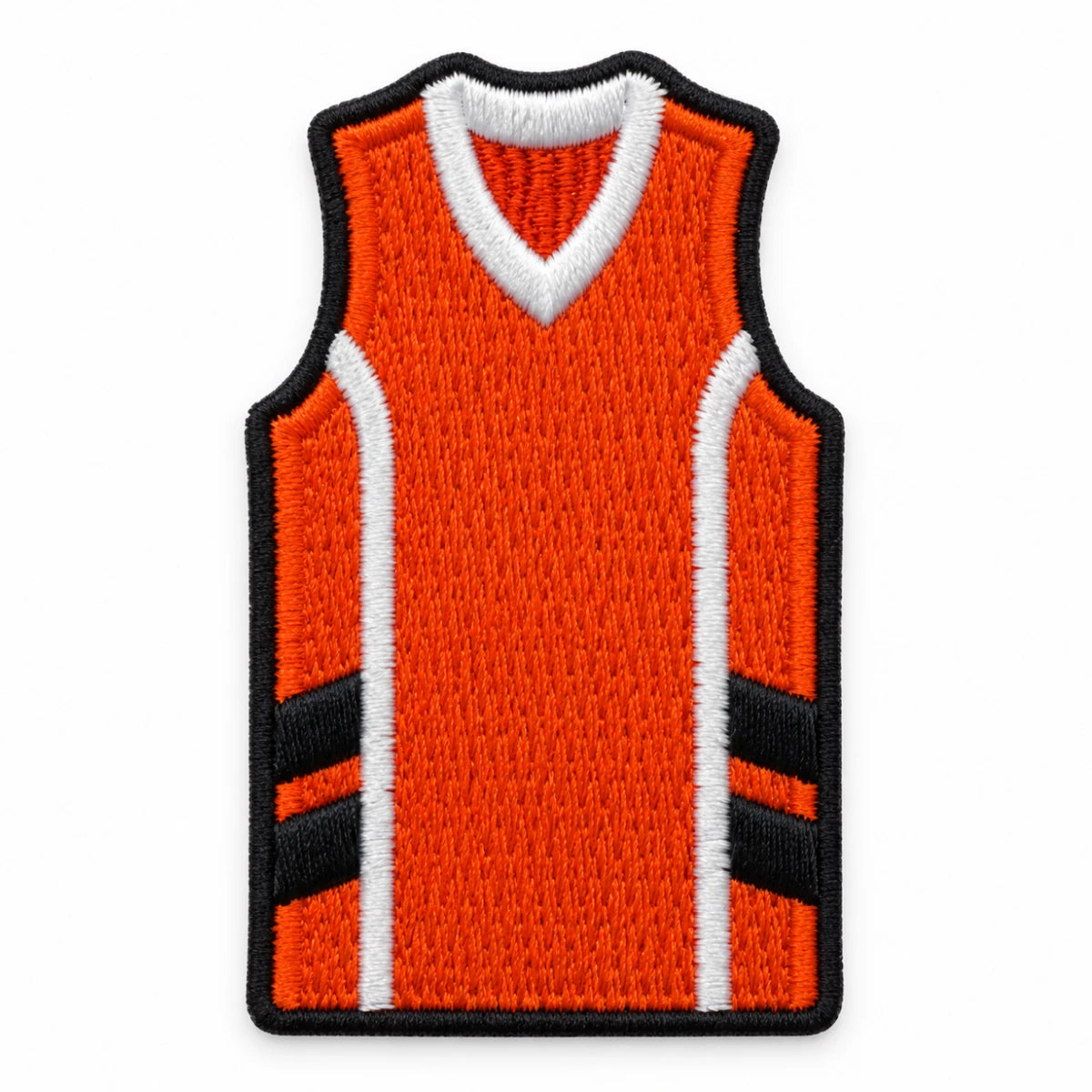 Parche Mediano Camiseta Uniforme Baloncesto Naranja