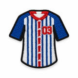 Parche Mediano Camiseta Uniforme Béisbol