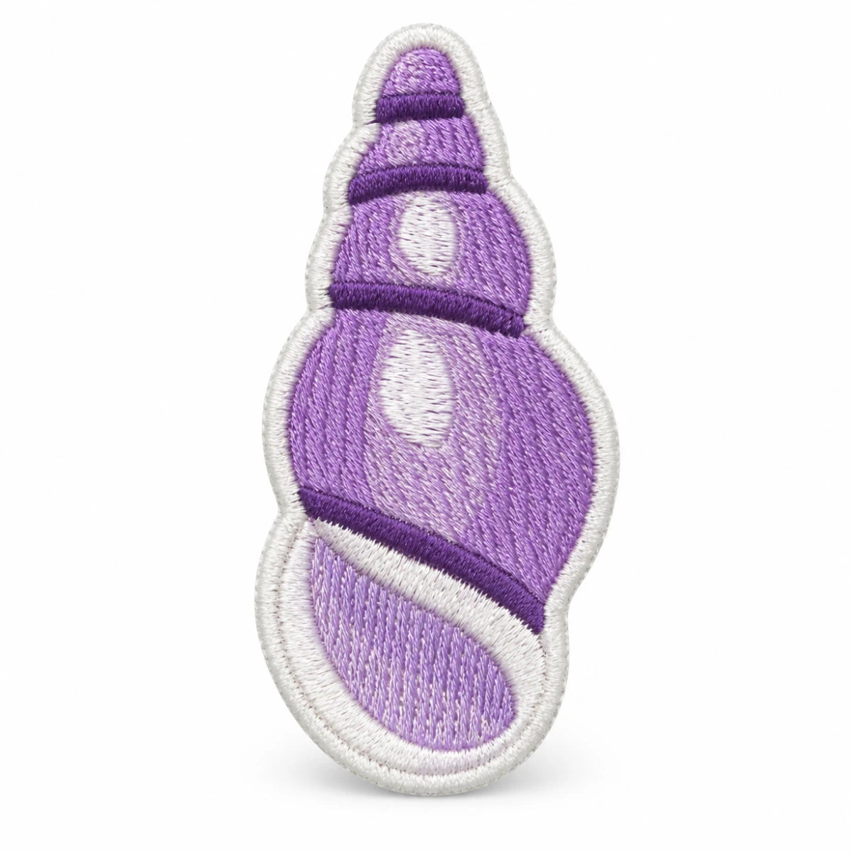 Parche Pequeño Camiseta Caracola Morada