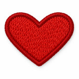Parche Pequeño Camiseta Corazón Rojo