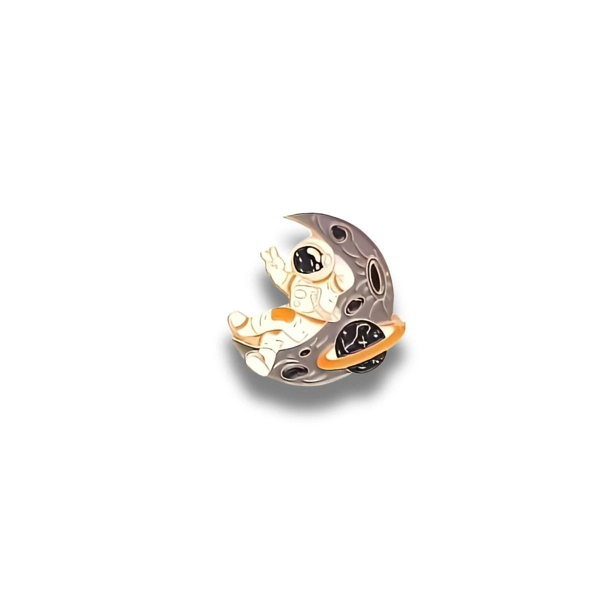 Pin Acrílico Astronauta Lunar Chill