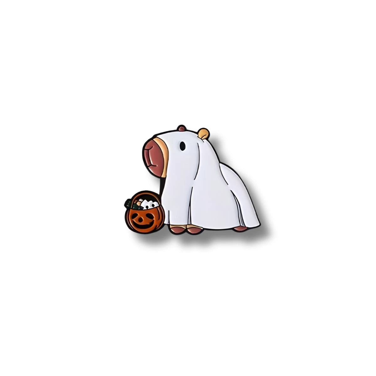 Pin Acrílico Capibara Fantasma