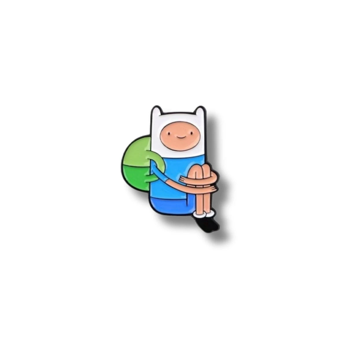Pin Acrílico Finn el Humano Acurrucado