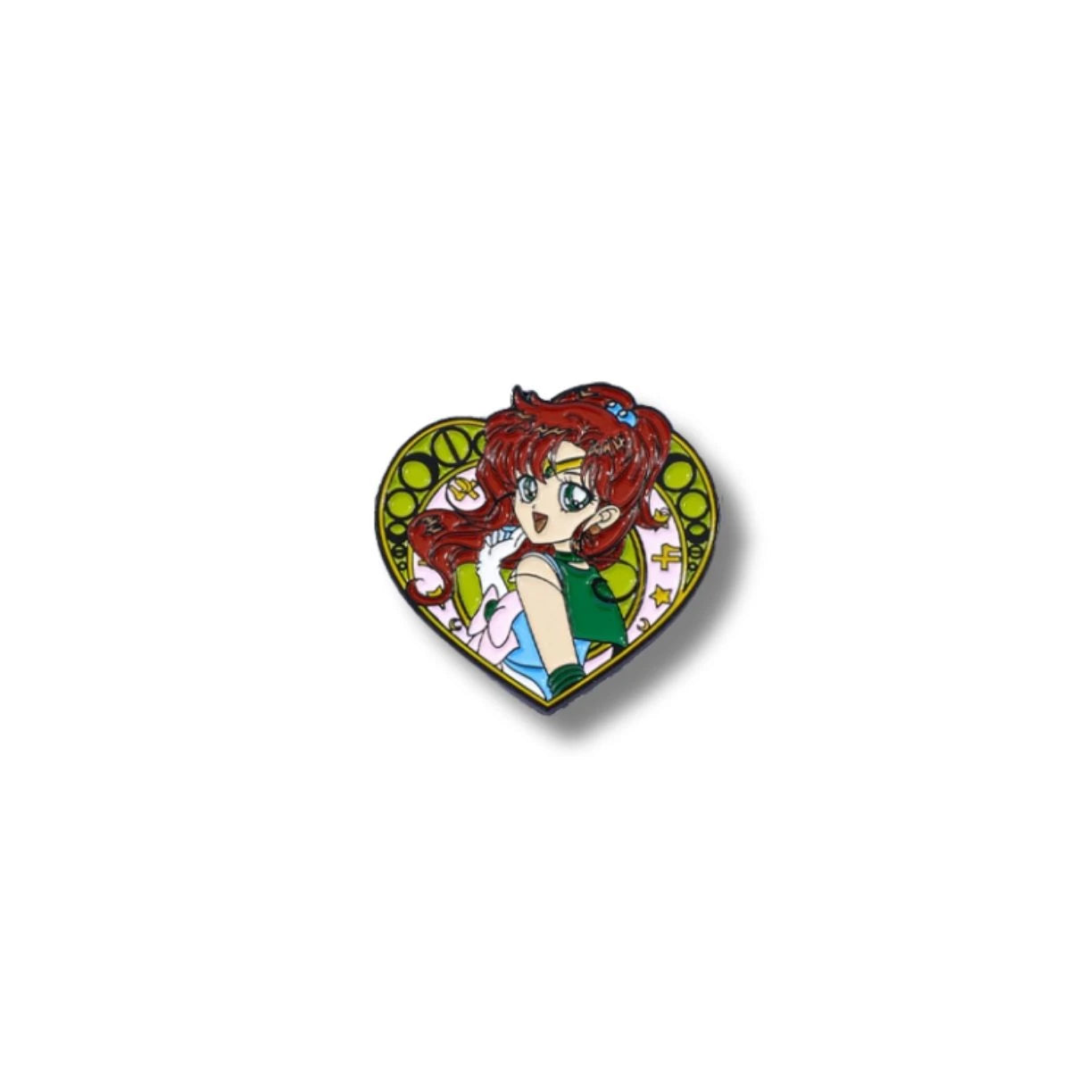 Pin Acrílico Sailor Jupiter Corazón