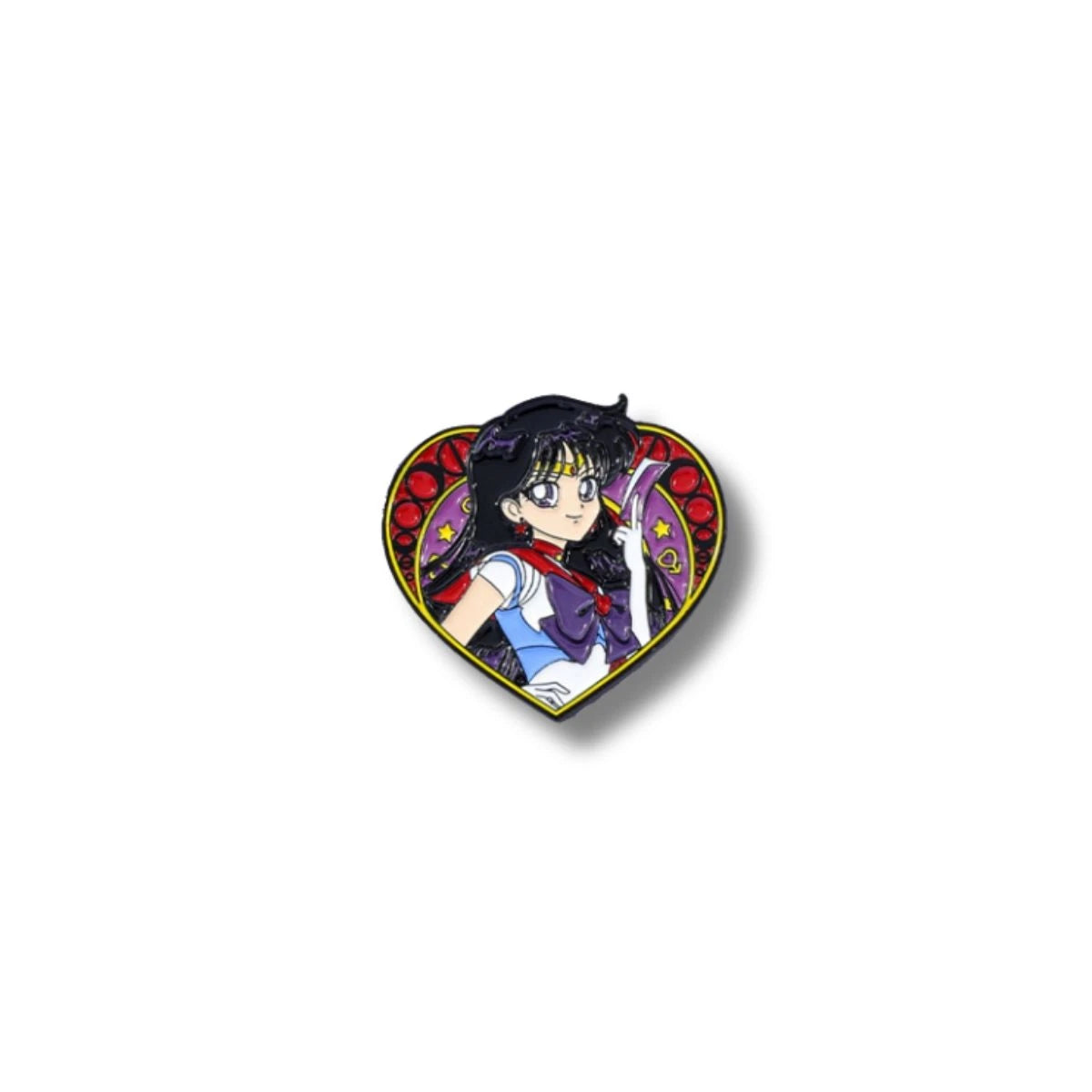 Pin Acrílico Sailor Mars Corazón