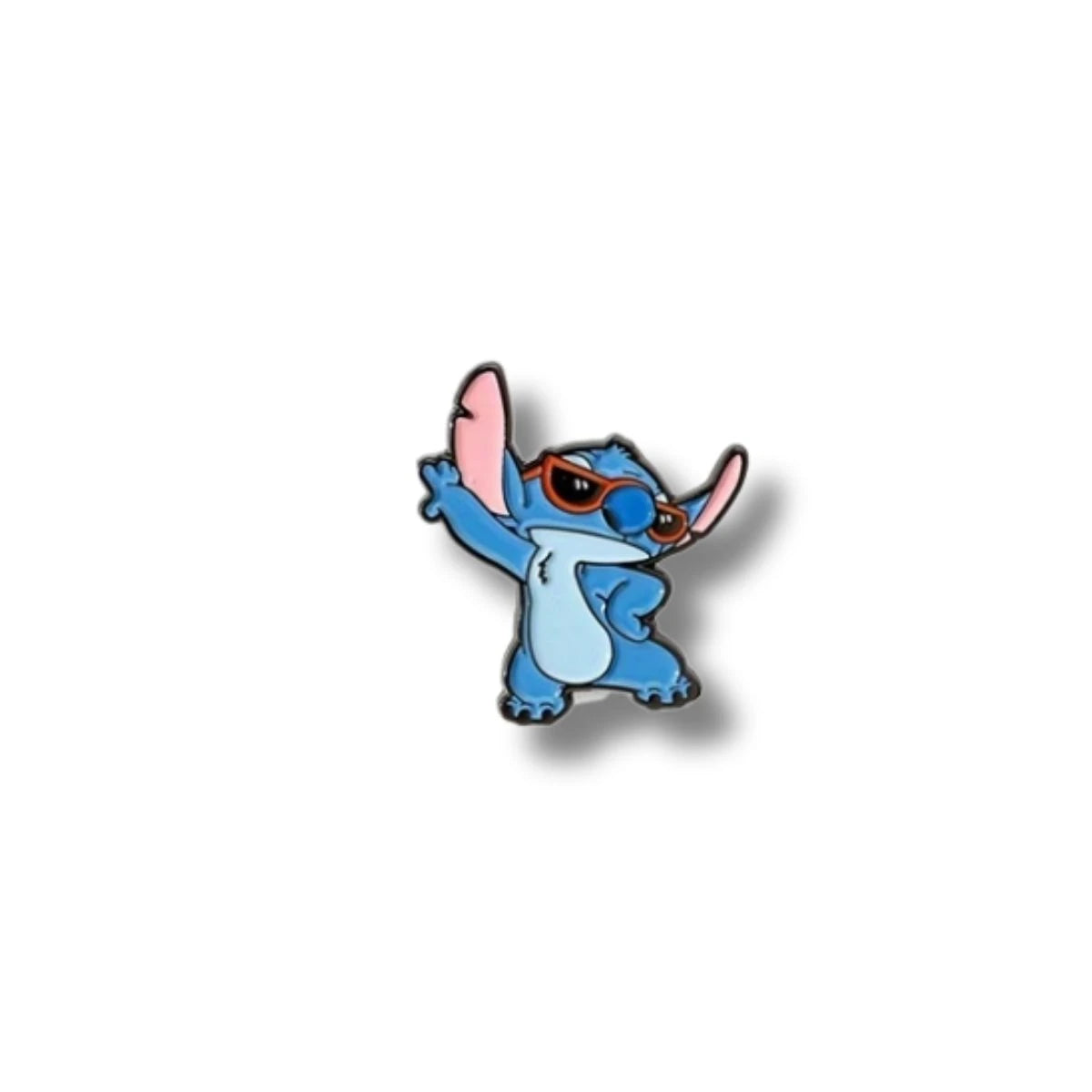 Pin Acrílico Stitch Disco