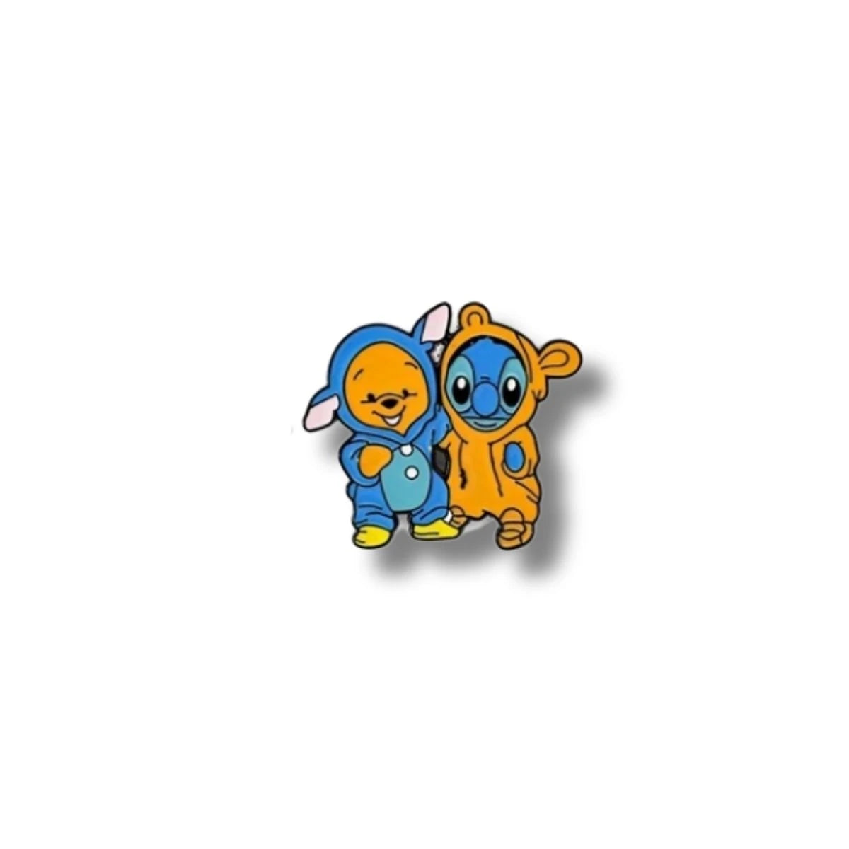 Pin Acrílico Stitch Pooh