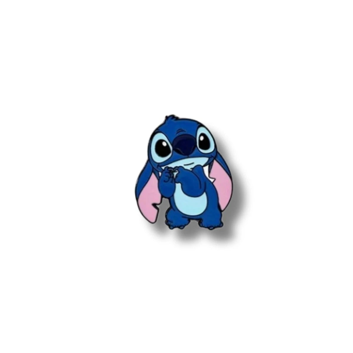 Pin Acrílico Stitch Tímido