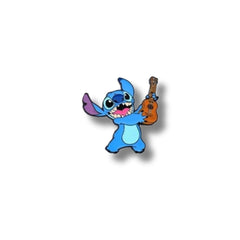Pin Acrílico Stitch Ukelele