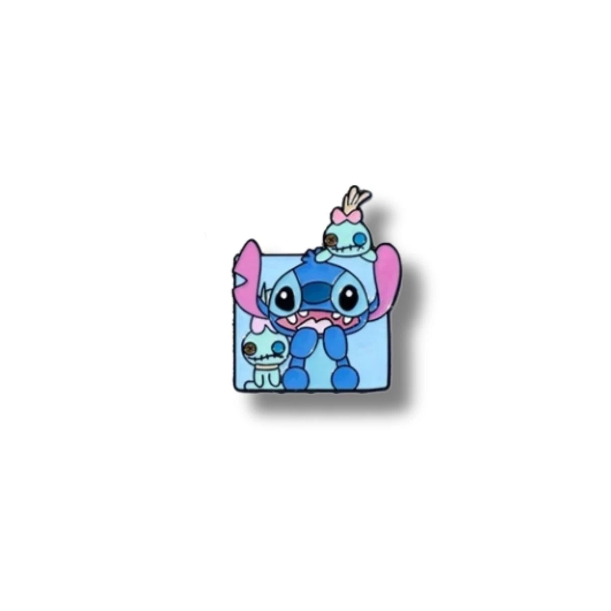 Pin Acrílico Stitch en Ventana