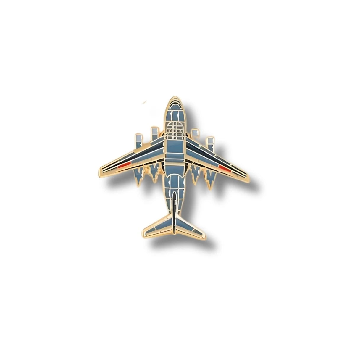 Pin Metálico Avión Supersónico