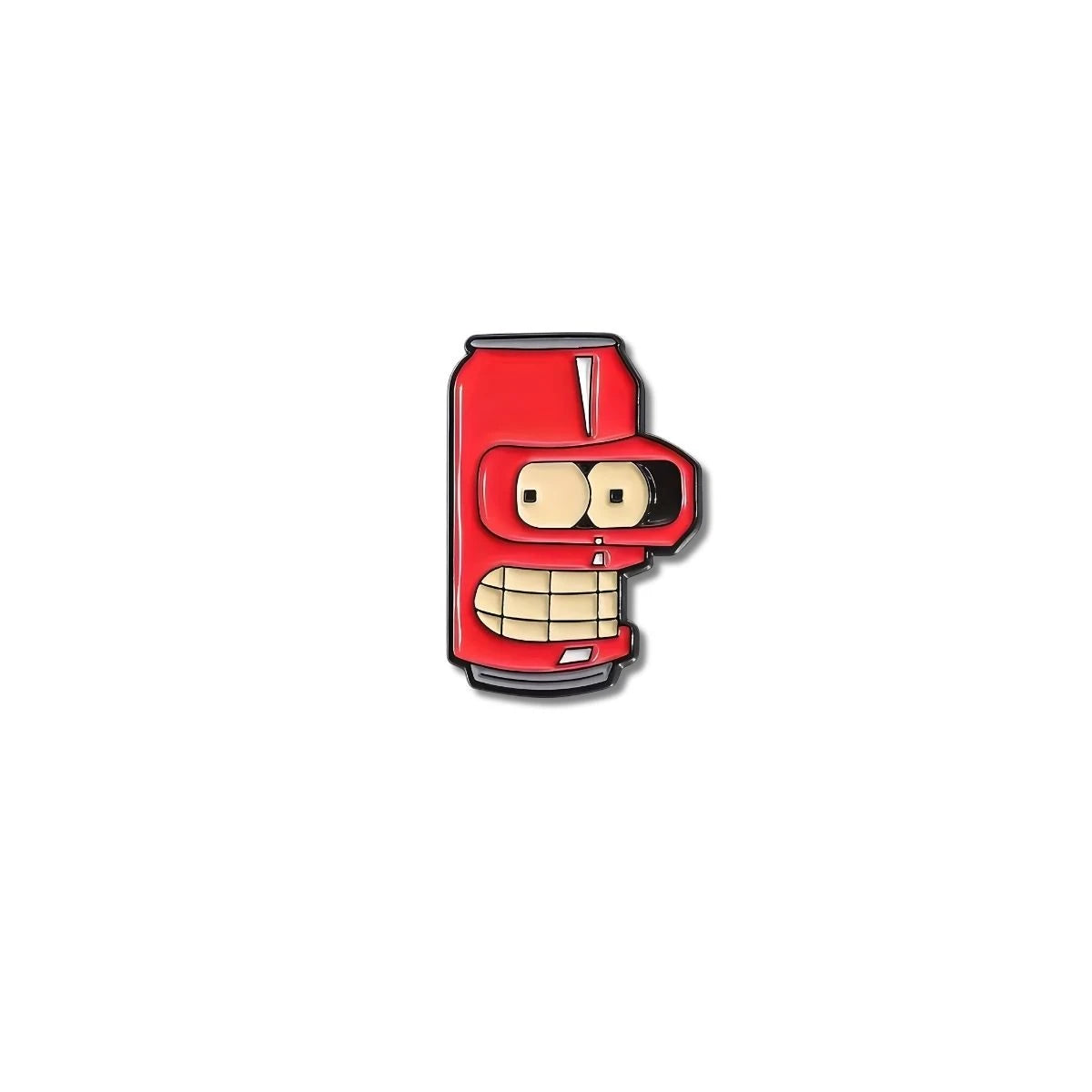Pin Metálico Bender Lata Roja