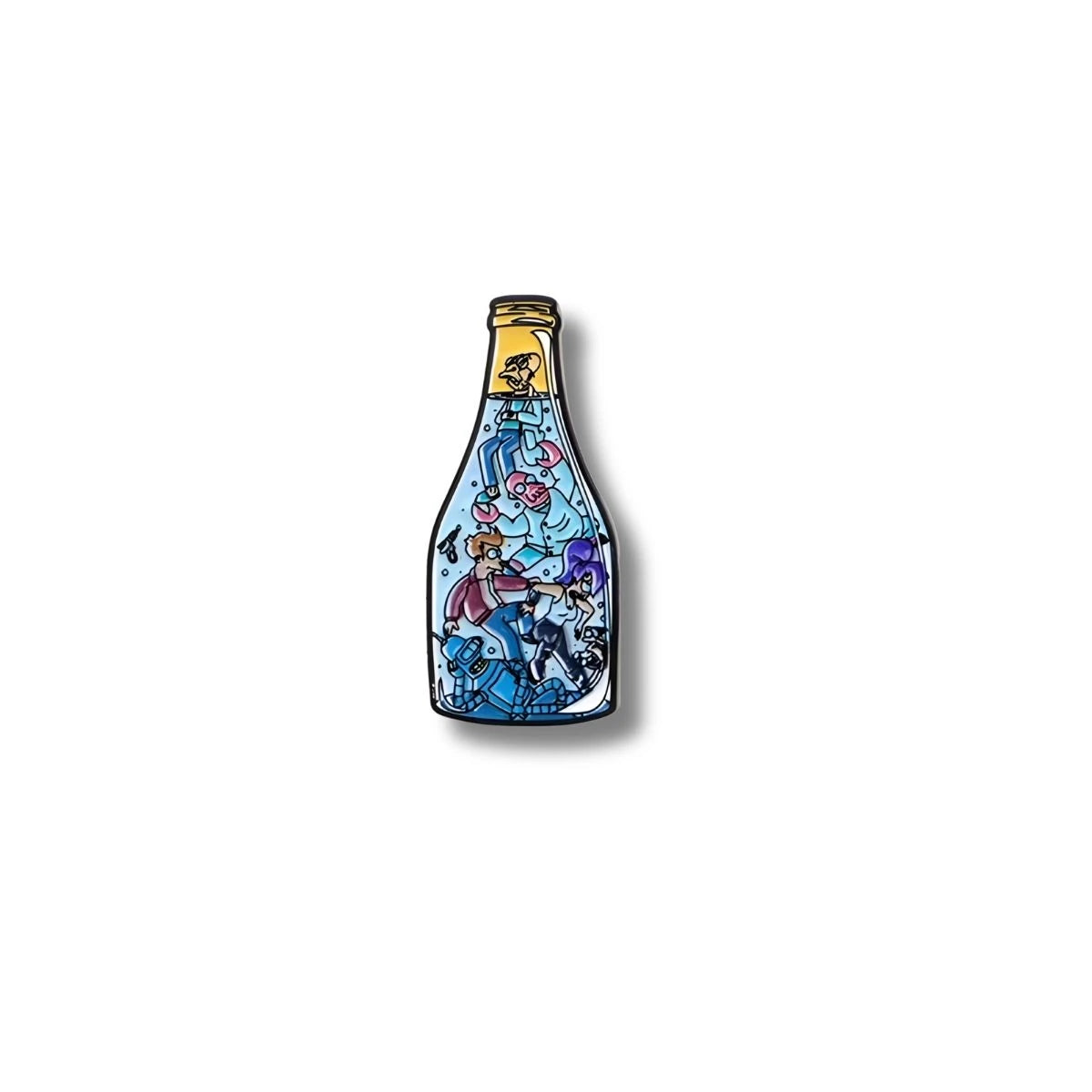 Pin Metálico Botella Nibbloniana Futurama