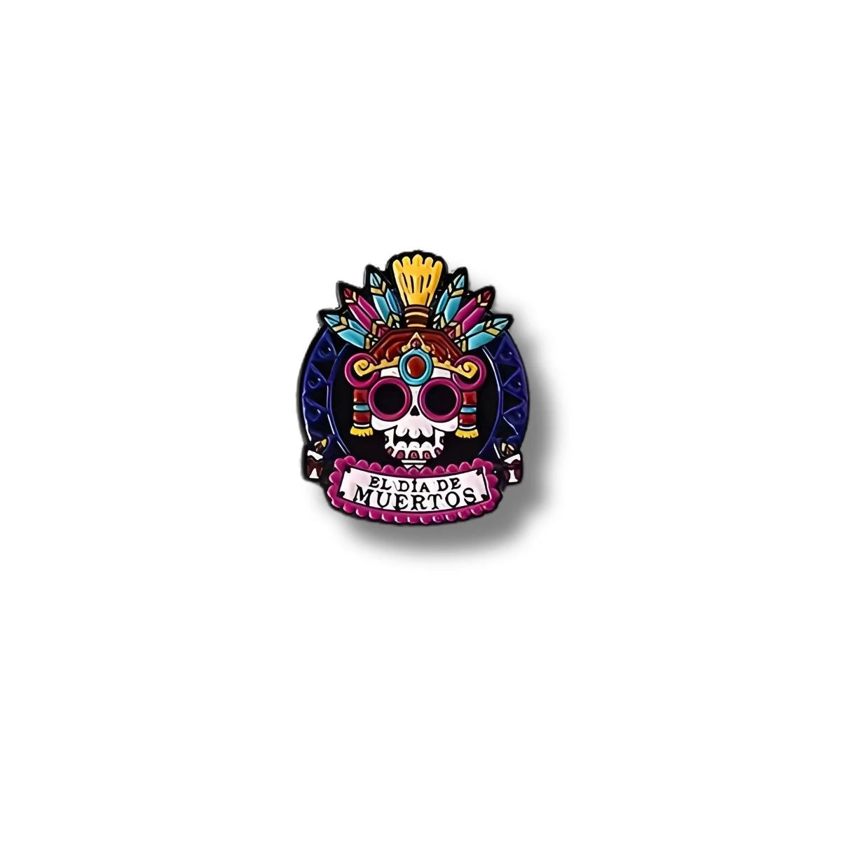 Pin Metálico Calavera Día de Muertos
