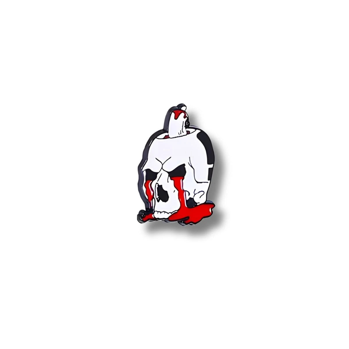 Pin Metálico Calavera Sangrante