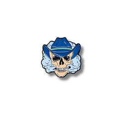 Pin Metálico Calavera Vaquera