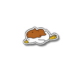 Pin Metálico Capibara y Patito Acostados
