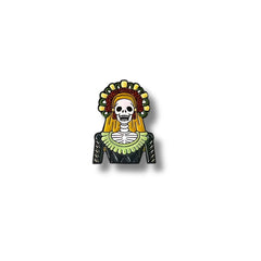 Pin Metálico Catrina Día de Muertos