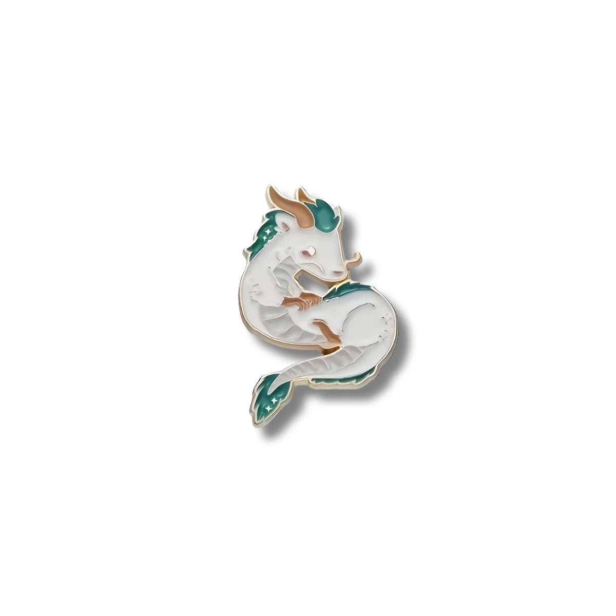 Pin Metálico Dragón Blanco Haku