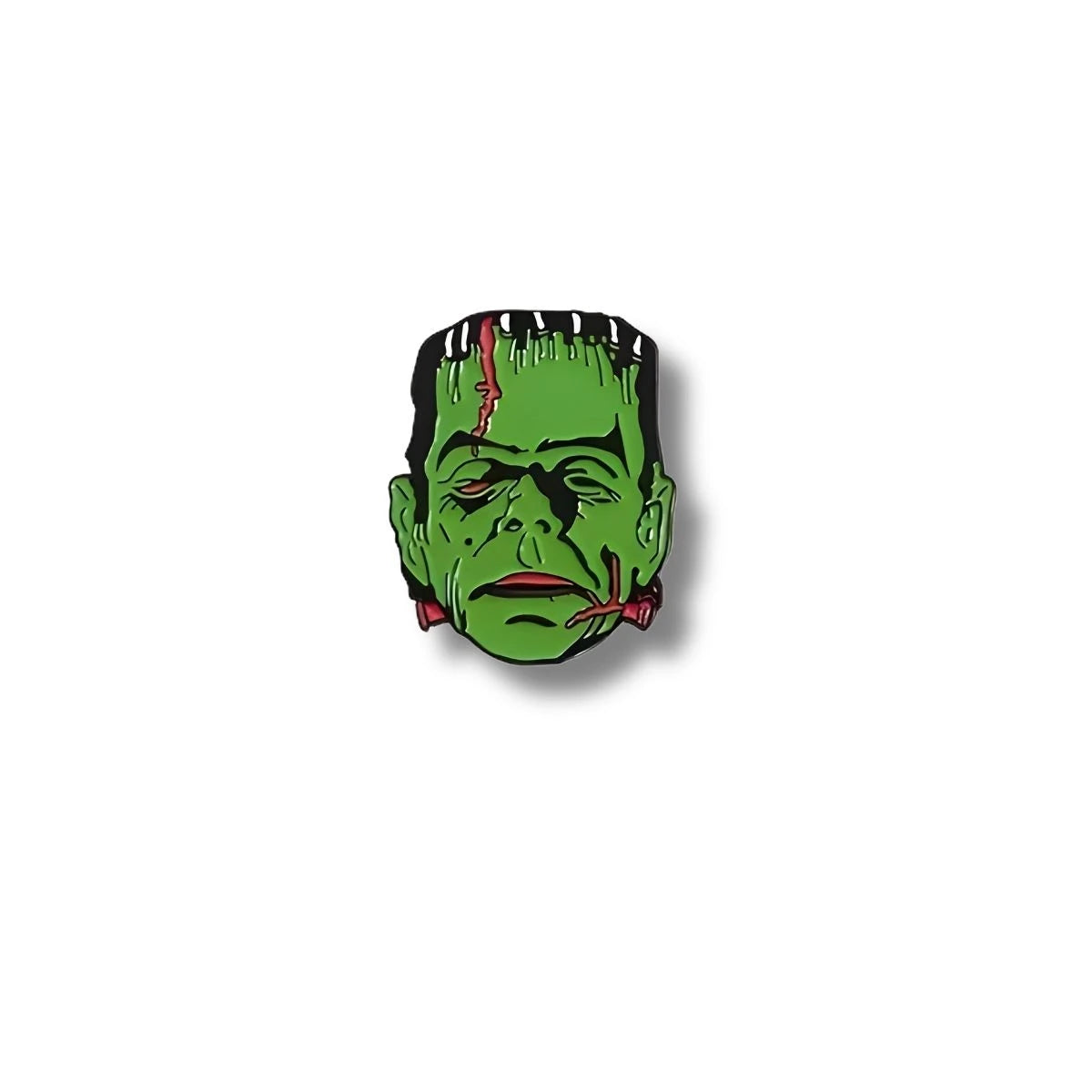 Pin Metálico Frankenstein Costuras