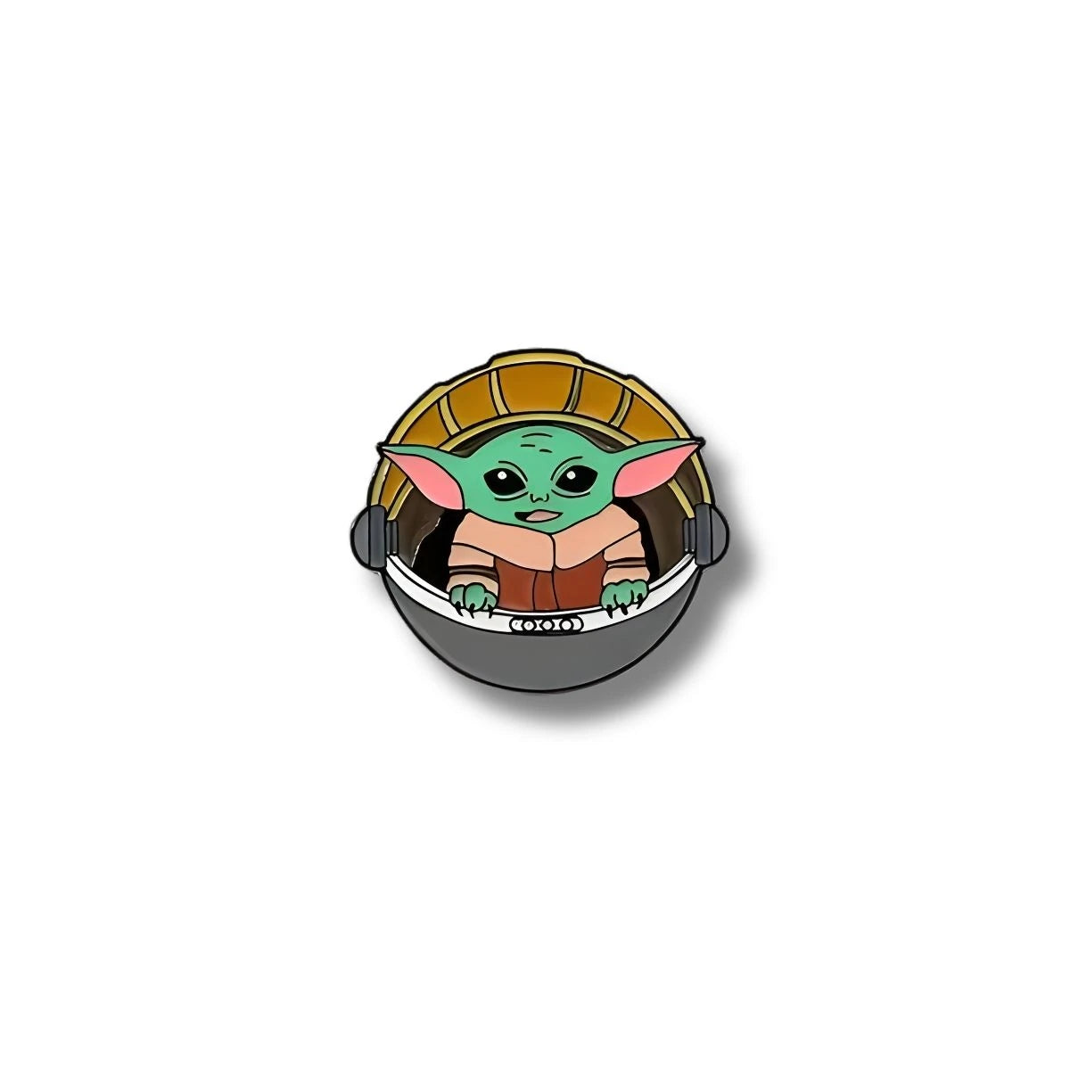 Pin Metálico Grogu Cápsula