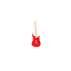 Pin Metálico Guitarra Eléctrica Roja