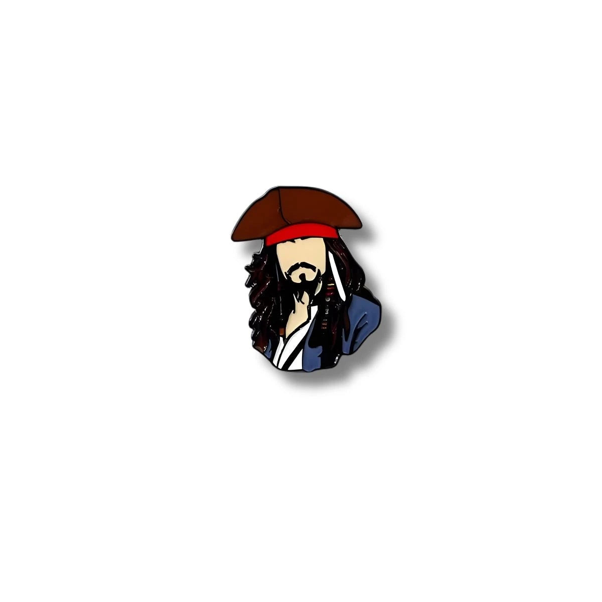 Pin Metálico Jack Sparrow Elegante