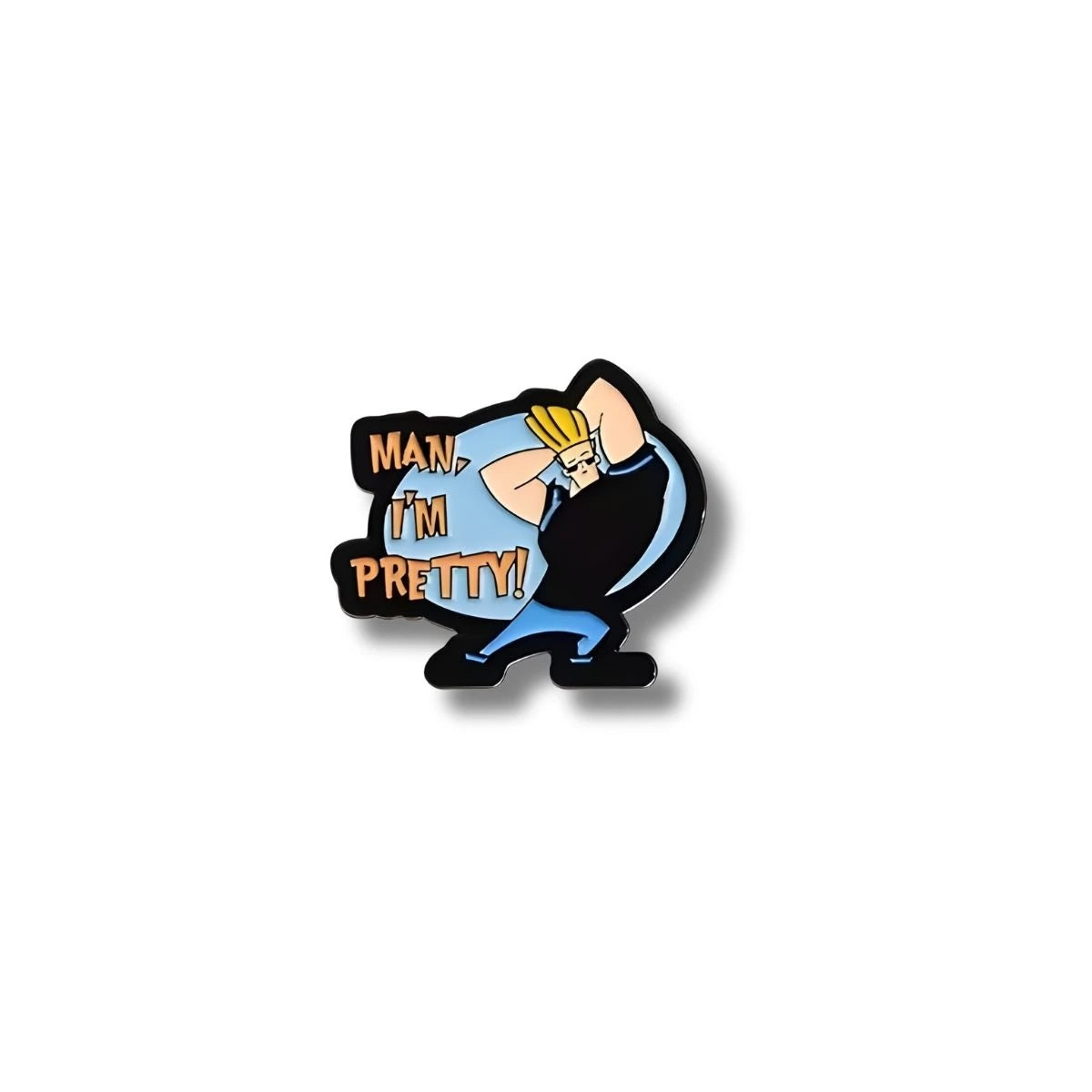Pin Metálico Johnny Bravo Man Im Pretty
