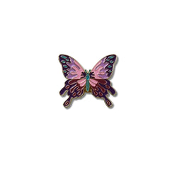 Pin Metálico Mariposa Aura Violeta