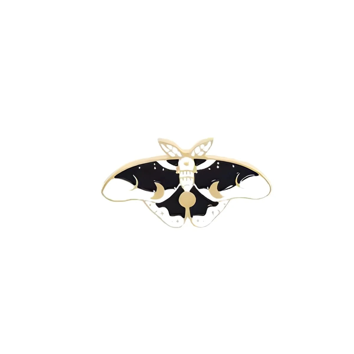 Pin Metálico Mariposa Fases de Luna