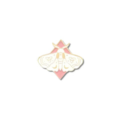 Pin Metálico Mariposa Mística Blanca