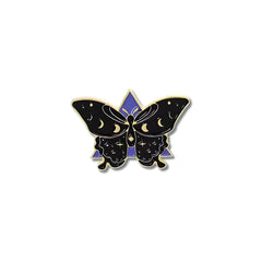 Pin Metálico Mariposa Nocturna Estelar