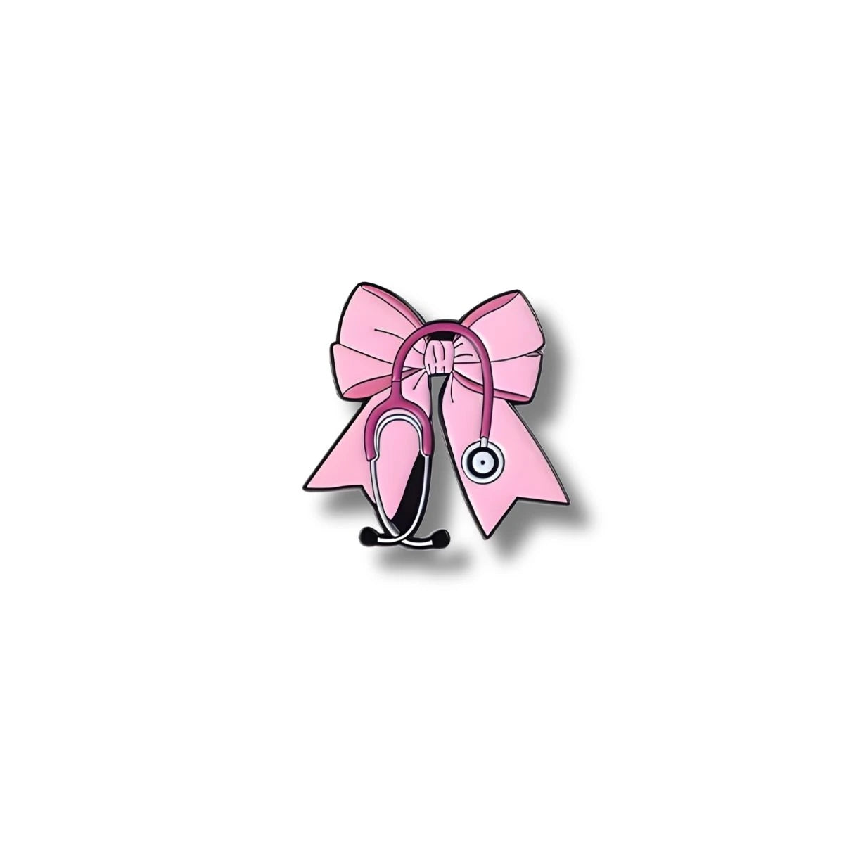 Pin Metálico Moño Médico