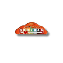 Pin Metálico Mood Tracker Nube Naranja