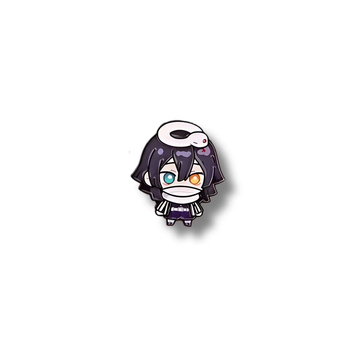 Pin Metálico Obanai Iguro Chibi