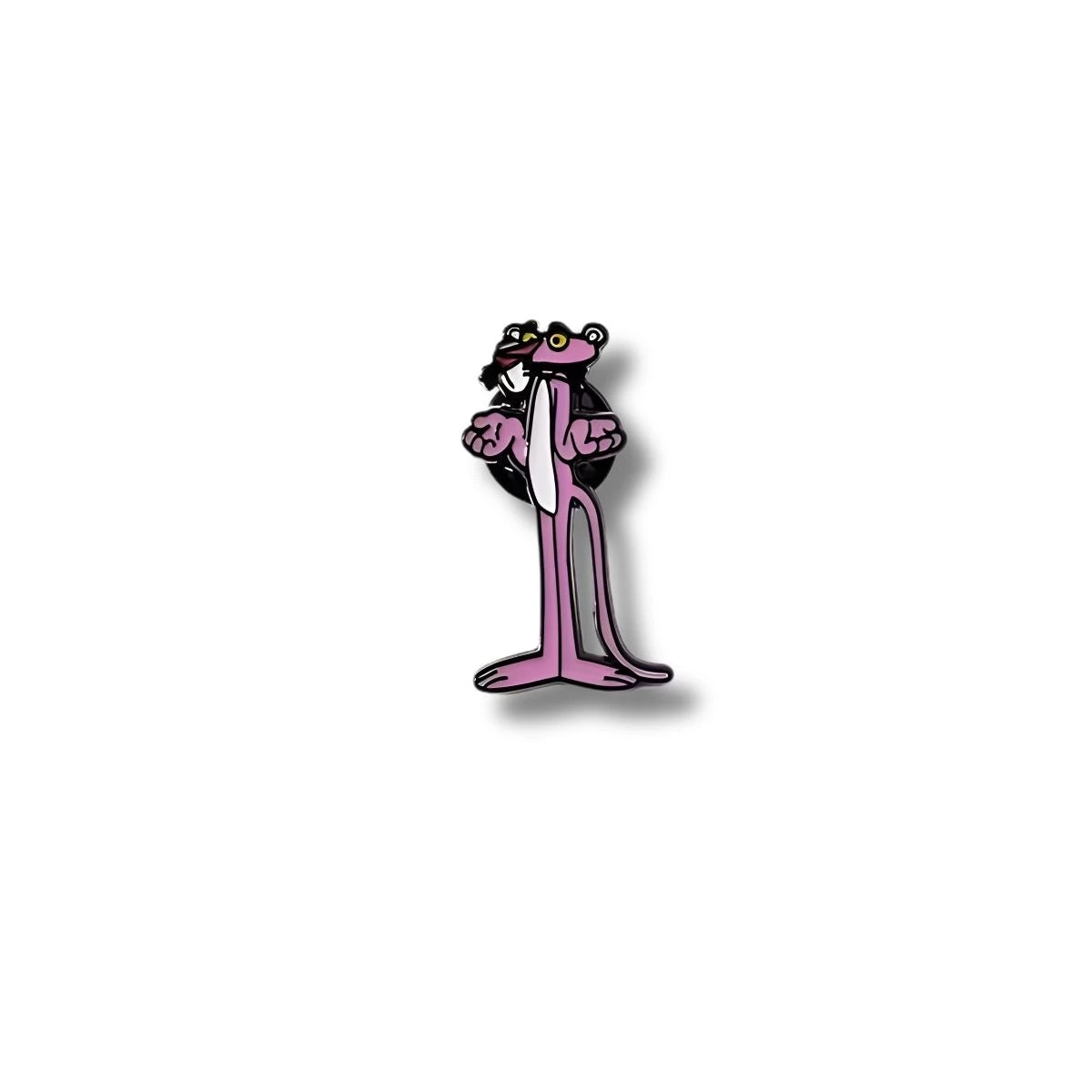 Pin Metálico Pantera Rosa De Pie
