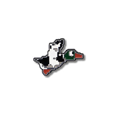 Pin Metálico Pato Duck Hunt Pixel