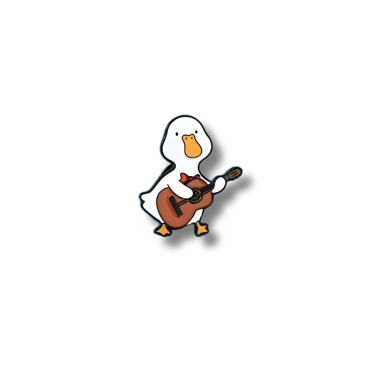 Pin Metálico Pato Guitarrista