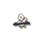 Pin Metálico Pato Tecladista
