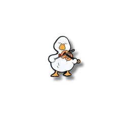 Pin Metálico Pato Violinista