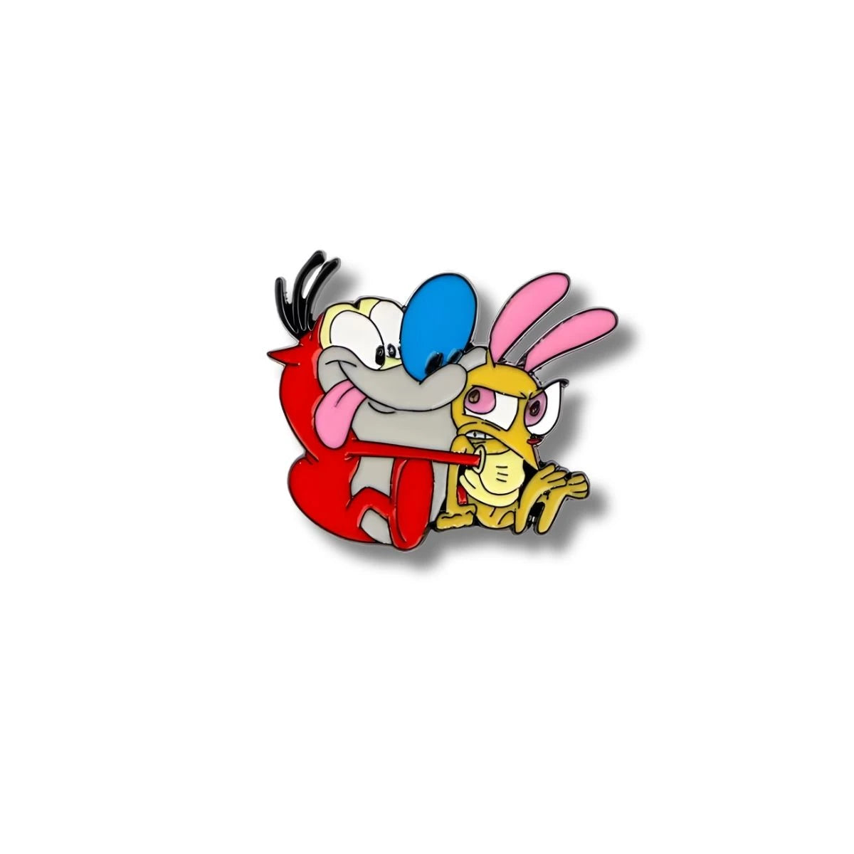 Pin Metálico Ren y Stimpy Abrazo
