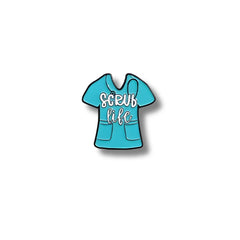 Pin Metálico Scrub Life