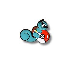 Pin Metálico Squirtle Relax Pokébola