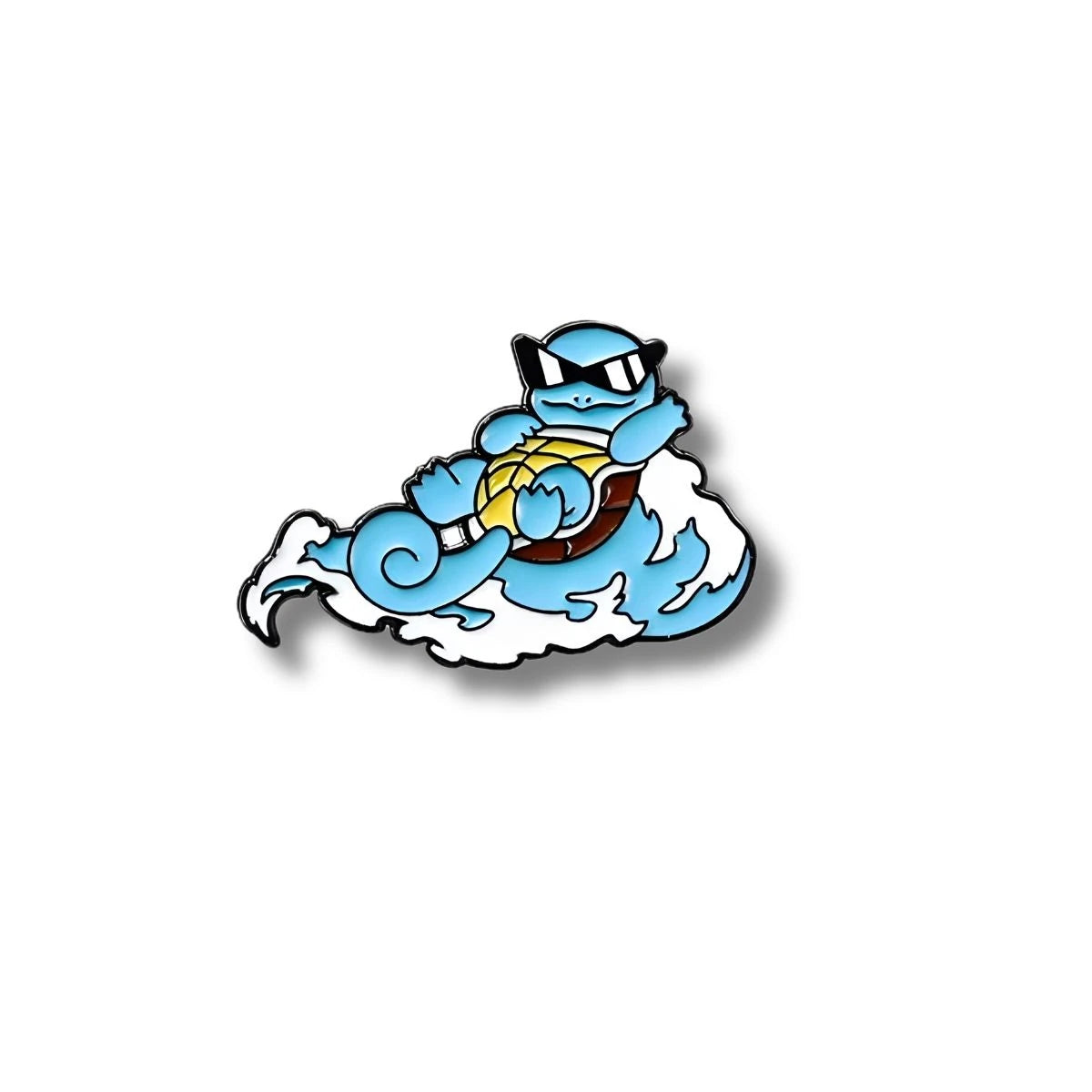 Pin Metálico Squirtle Surfista
