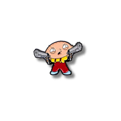 Pin Metálico Stewie Griffin Armado